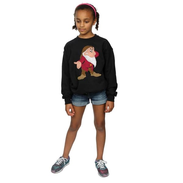 Disney Girls Snow White And The Seven Dwarves Classic Grumpy Sweatshirt