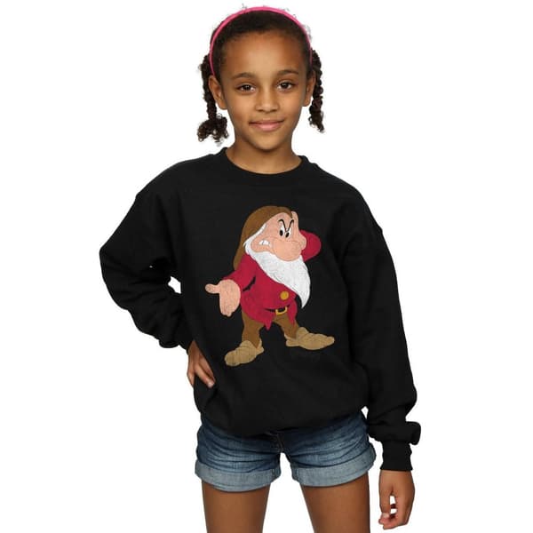 Disney Girls Snow White And The Seven Dwarves Classic Grumpy Sweatshirt