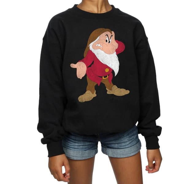 Disney Girls Snow White And The Seven Dwarves Classic Grumpy Sweatshirt