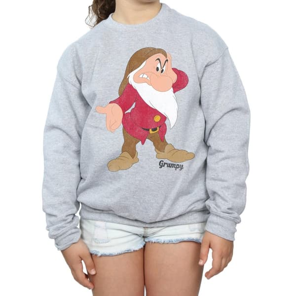 Disney Girls Snow White And The Seven Dwarves Classic Grumpy Sweatshirt