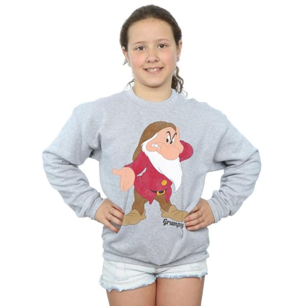 Disney Girls Snow White And The Seven Dwarves Classic Grumpy Sweatshirt