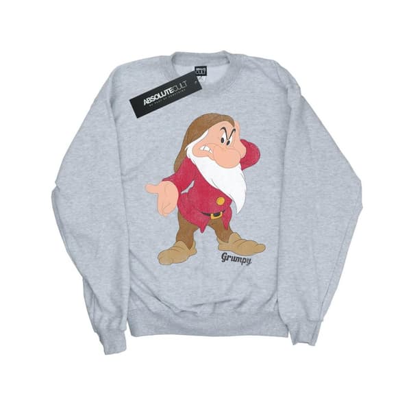 Disney Girls Snow White And The Seven Dwarves Classic Grumpy Sweatshirt