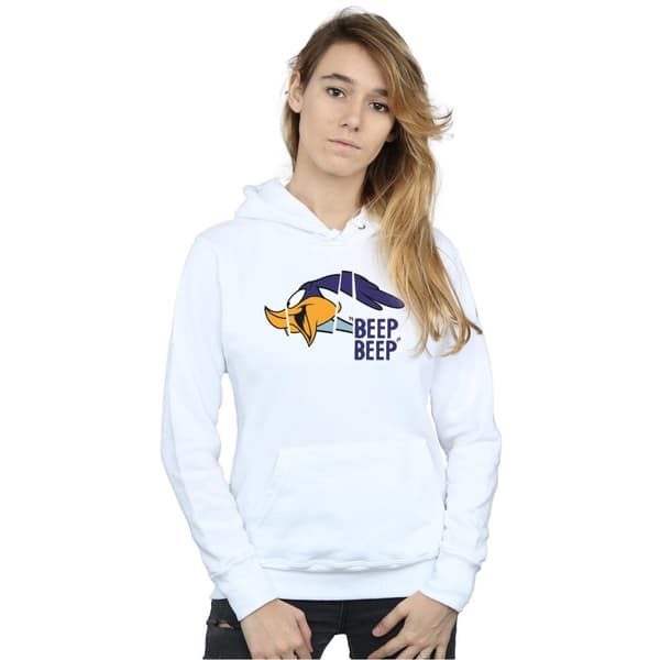 Looney Tunes Dam/Lady Road Runner Beep Beep Huvtröja
