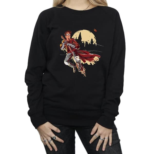 Harry Potter Womens/Ladies Quidditch Seeeker Sweatshirt