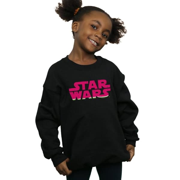 Star Wars Girls Watermelon Logo Sweatshirt