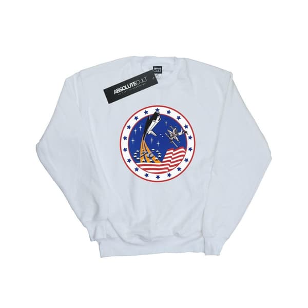 NASA Womens/Ladies Classic Rocket 76 Sweatshirt