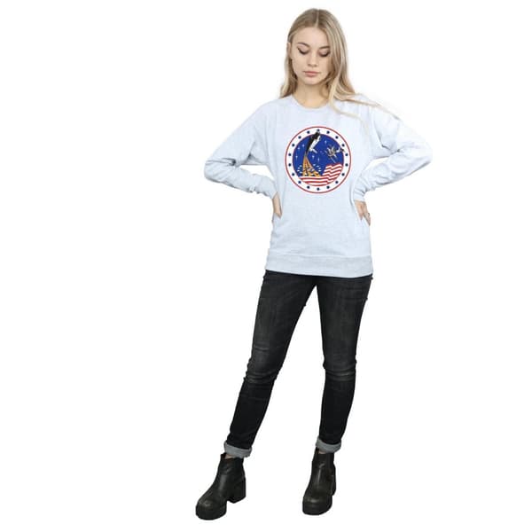 NASA Womens/Ladies Classic Rocket 76 Sweatshirt