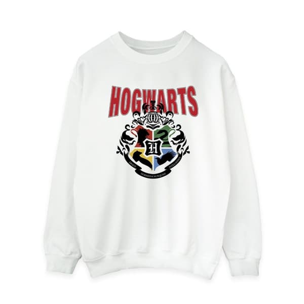 Harry Potter Sweatshirt med Hogwarts-emblem för kvinnor/damer