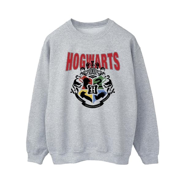 Harry Potter Sweatshirt med Hogwarts-emblem för kvinnor/damer