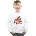 Miniatyrbild 2 av 3: Looney Tunes Pojkar Taz Alla hjärtans dag Madly In Love Sweatshirt