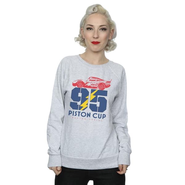 Disney Dam/Tjej Cars Piston Cup 95 Sweatshirt