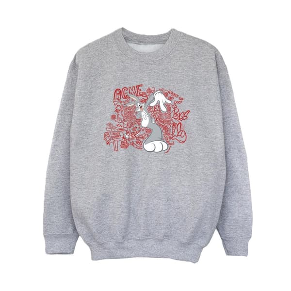 Looney Tunes Boys ACME Doodles Bugs Bunny Sweatshirt