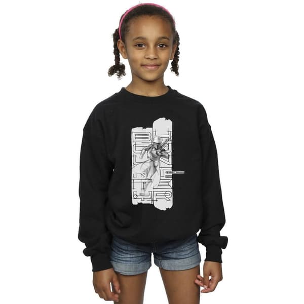 Star Wars Girls The Book Of Boba Fett Fennec Illustration Sweatshirt