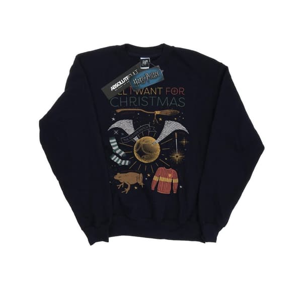 Harry Potter Girls All I Want For Christmas Sweatshirt