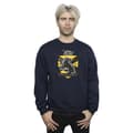 Miniatyrbilde 2 av 3: Harry Potter Mens Hufflepuff Chest Badge Sweatshirt
