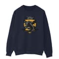Miniatyrbilde 1 av 3: Harry Potter Mens Hufflepuff Chest Badge Sweatshirt