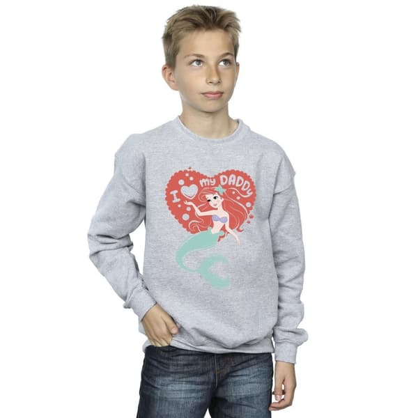 Disney Pojkar Den lilla sjöjungfrun Love Daddy Sweatshirt