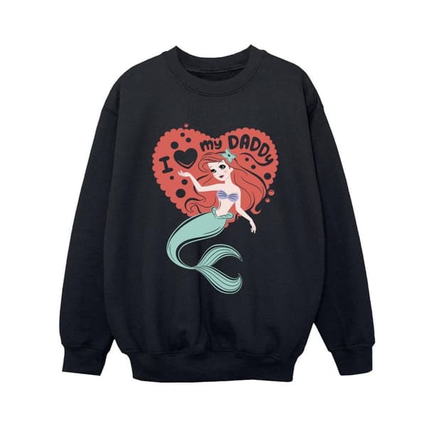 Disney Pojkar Den lilla sjöjungfrun Love Daddy Sweatshirt