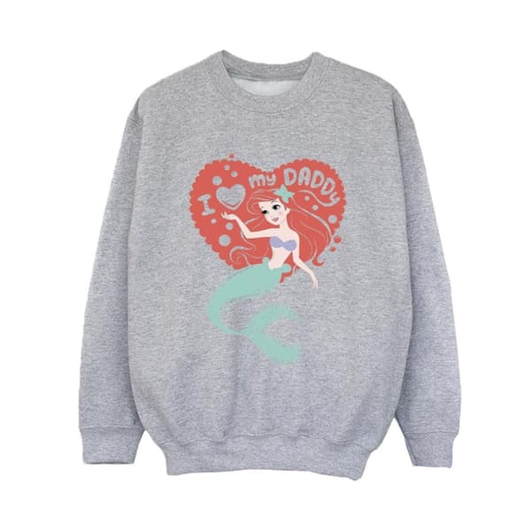 Disney Pojkar Den lilla sjöjungfrun Love Daddy Sweatshirt