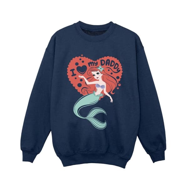 Disney Boys The Little Mermaid Love Daddy Sweatshirt
