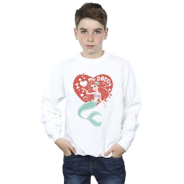 Disney Pojkar Den lilla sjöjungfrun Love Daddy Sweatshirt