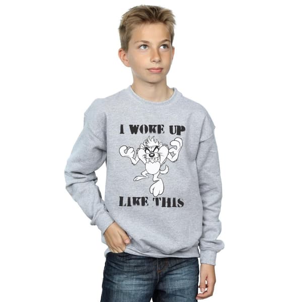 Looney Tunes Boys Taz I Woke Up Like This Sweatshirt