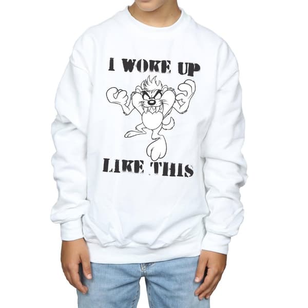 Looney Tunes Boys Taz I Woke Up Like This Sweatshirt