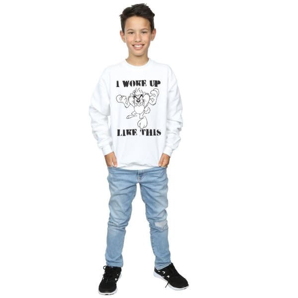 Looney Tunes Boys Taz I Woke Up Like This Sweatshirt