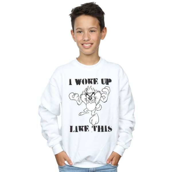 Looney Tunes Boys Taz I Woke Up Like This Sweatshirt