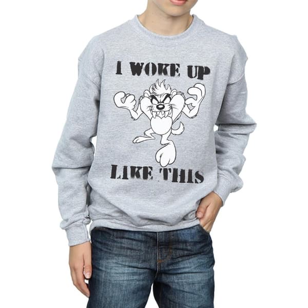 Looney Tunes Boys Taz I Woke Up Like This Sweatshirt