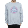 Miniatyrbillede 3 af 5: Harry Potter Mens Neon Deathly Hallows Sweatshirt