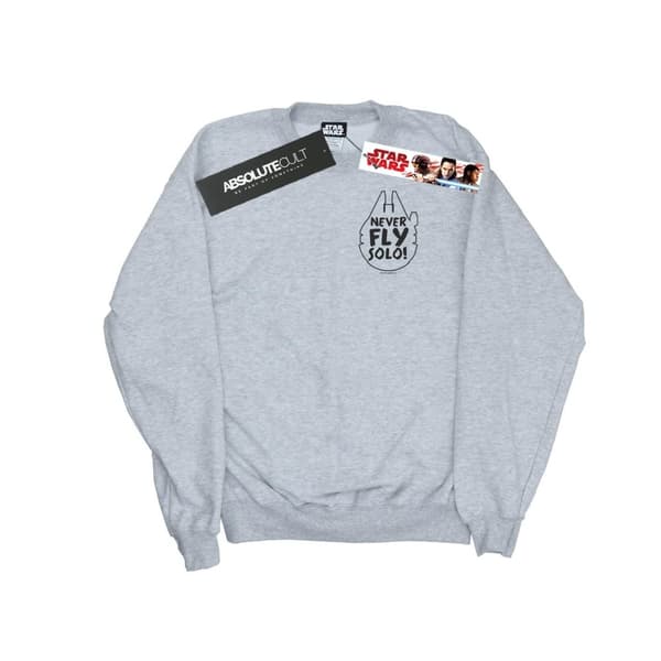 Star Wars Sweatshirt Never Fly Solo för flickor