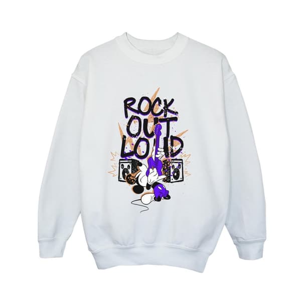 Disney Boys Mickey Mouse Rock Out Loud Sweatshirt