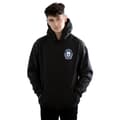 Miniatyrbilde 2 av 3: Star Wars Mens The Mandalorian Bounty Hunter Badge Breast Print Hoodie