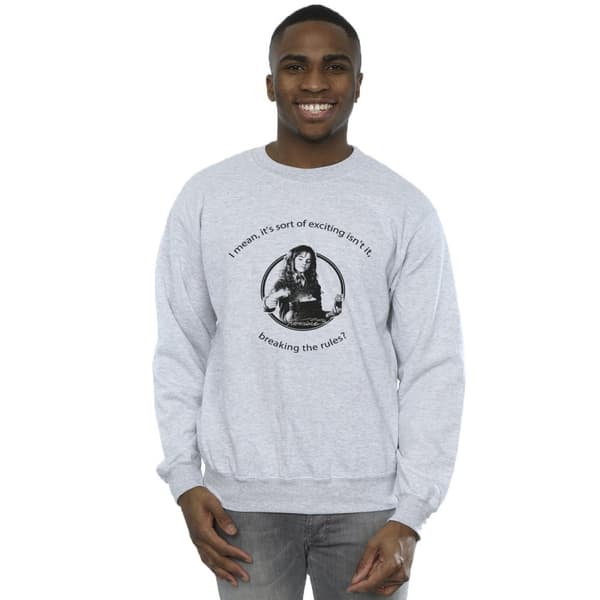 Harry Potter Mens Hermione Breaking The Rules Sweatshirt