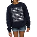 Miniatyrbillede 3 af 5: Disney Girls Mickey And Minnie Christmas Fair Isle Sweatshirt