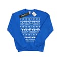 Miniatyrbillede 1 af 5: Disney Girls Mickey And Minnie Christmas Fair Isle Sweatshirt