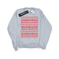 Miniatyrbillede 1 af 5: Disney Girls Mickey And Minnie Christmas Fair Isle Sweatshirt