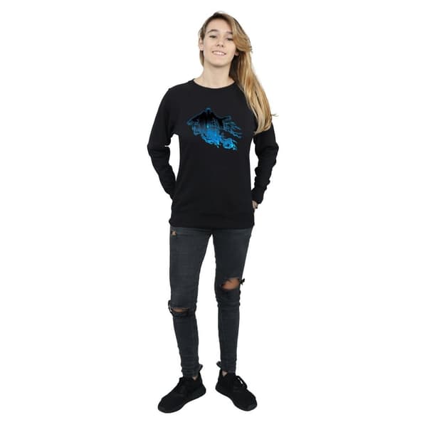 Harry Potter Sweatshirt med Dementor-silhuett för damer/kvinnor