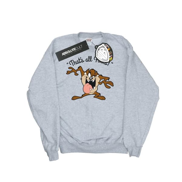 Looney Tunes Girls Taz That´s All Folks Sweatshirt