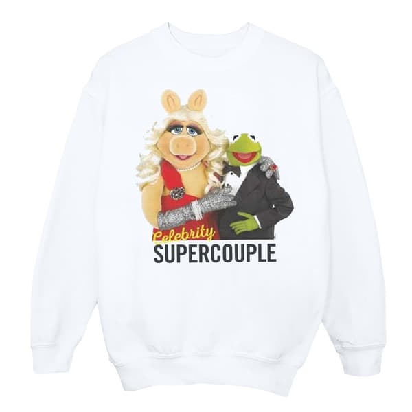 Disney Mens The Muppets Celebrity Supercouple Sweatshirt