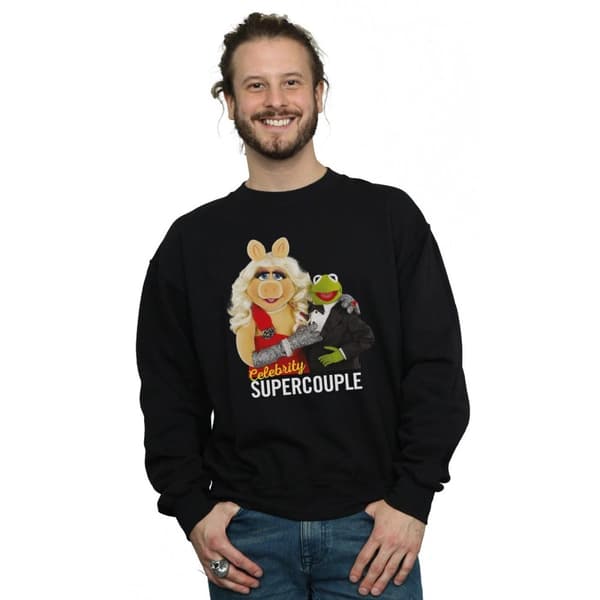Disney Mens The Muppets Celebrity Supercouple Sweatshirt