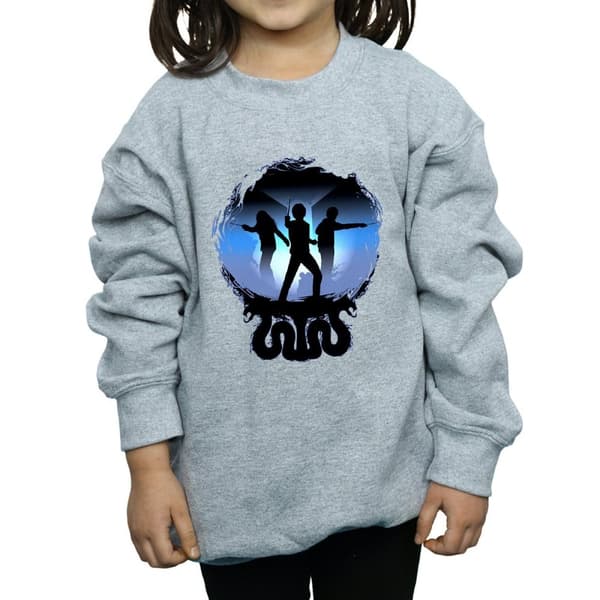 Harry Potter Girls Attack Silhouette Sweatshirt