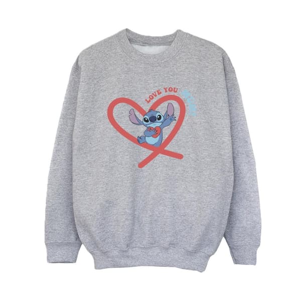 Disney Lilo & Stitch Love You Mum-tröja för pojkar
