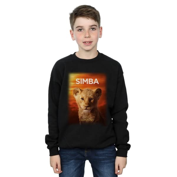Disney Boys The Lion King Movie Baby Simba Poster Sweatshirt