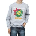 Miniatyrbillede 3 af 5: Looney Tunes Boys Tweety Pie Christmas Fair Isle Sweatshirt