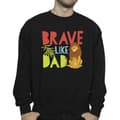 Miniatyrbilde 3 av 4: Disney Mens The Lion King Brave Like Dad Sweatshirt