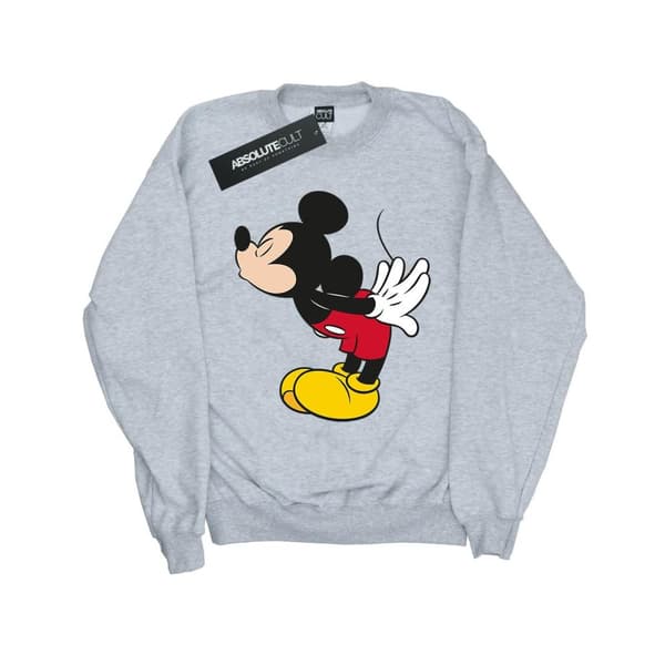 Disney Boys Mickey Mouse Split Kiss Sweatshirt