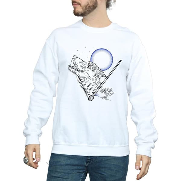 Harry Potter Mens Werewolf Line Art Sweatshirt