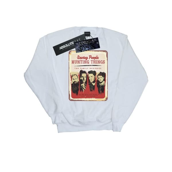 Supernatural Womens/Ladies Family Business Sign Sweatshirt